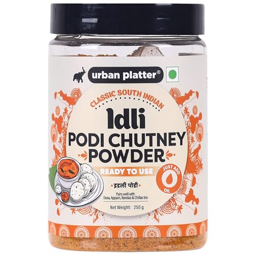 South Indian Style Instant Idli Chutney Powder 250G / 8.8Oz [Molaga Podi Just Water] von Urban Platter