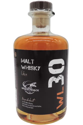 Urgeschmack Eventgrillen Malt Whisky Likör 30% Vol. 1 x 0,5 Liter (leichte Note von Getreide und Kaffee, Rauch, Honig und Apfel) von Urgeschmack Eventgrillen