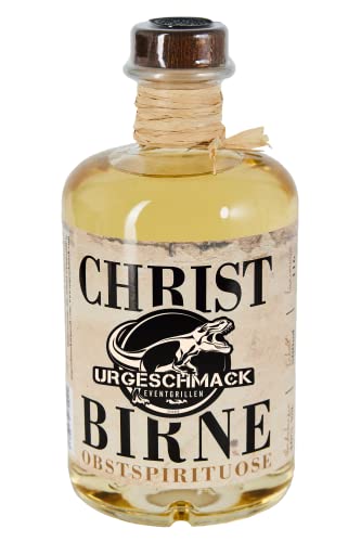 Williams Christ-Birne Edelspirituose 40% Vol.(Fruchtiger milder edler Obstbrand, Edelspirituosen, Premium,) 1 x 0,5 Liter von Urgeschmack Eventgrillen