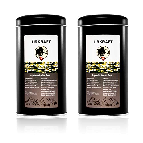 URKRAFT Alpenkräuter Tee (2x 60g) von Urkraft