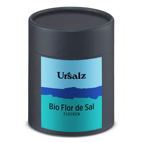 Flor de Sal Flocken 300g von Ursalz eignet sich besonders gut für, Nachwürzen von gegrilltem Fleisch und Fisch Garnieren von Ofengemüse abschmecken und Eintöpfen oder Karamell-Eis von Ursalz