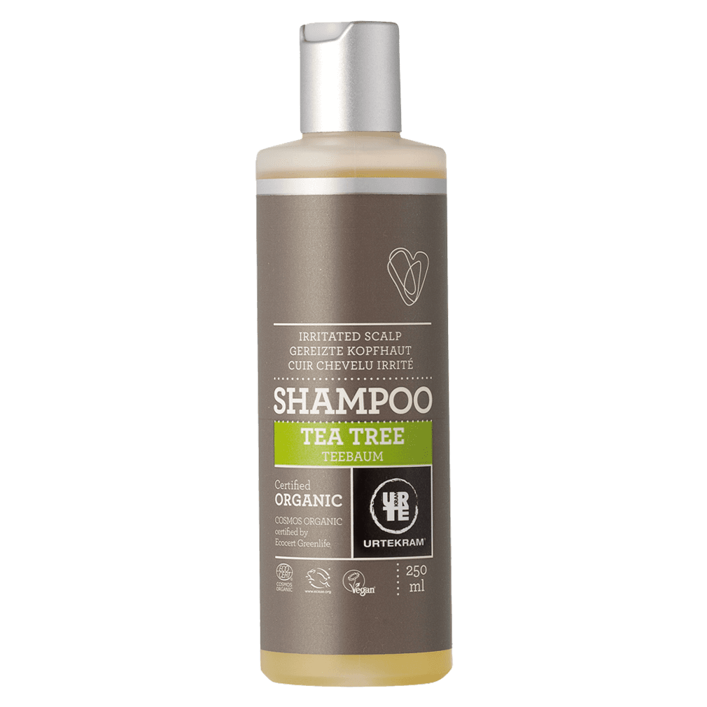 Teebaum Shampoo für gereizte Kopfhaut Teebaum Shampoo für gereizte Kopfhaut von Urtekram