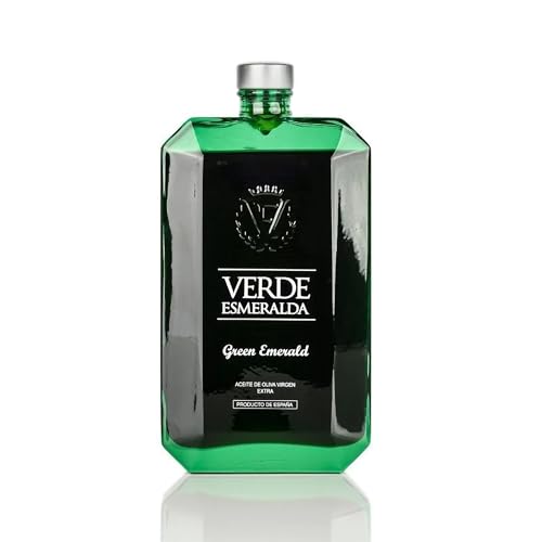 Gourmet-Olivenöl extra vergine Sorte: Picua (Königliche) (500 ml, Green Emerald) von V E VERDE ESMERALDA