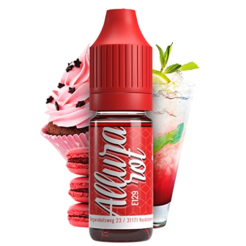 Belissia Lebensmittelfarbe Rot - flüssig & hochkonzentriert - 10ml Lebensmittelechte Speisefarbe zum Backen, Kochen, Fondant & DIY - vegan, stark färbend, geschmacksneutral von Belissia