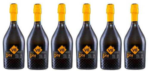 6x 0,75l - Vineyards v8+ - Sior Sandro - Prosecco Spumante - extra dry - Prosecco D.O.P. - Italien - Schaumwein trocken von V8+ Vineyards