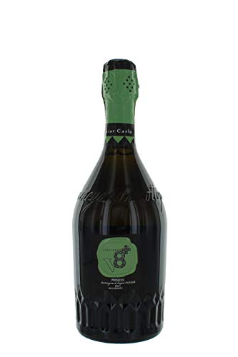 Sior Carlo Prosecco Valdobbiadene DOC Spumante Vineyyeards V8+ 1 X 75 Italienischer Sekt von Vineyards V8+