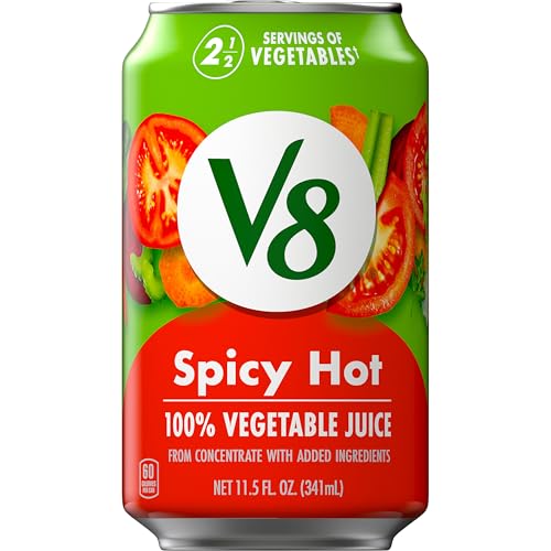 V8 spicy hot 100% Vegetable Juice 340ml V8 spicy hot 100% Vegetable Juice 340ml von V8