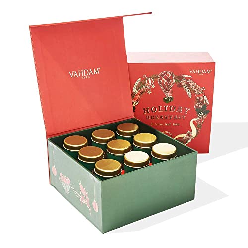 VAHDAM, Tee-Geschenkset, Chai – Tee-Geschenkset | 100% natürliche Zutaten | Weihnachtsgeschenkset von VAHDAM