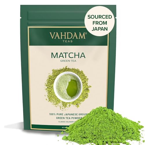 VAHDAM, Matcha Pulver (50g / 1.8 oz) | 100% REINE japanische Herkunft Matcha Pulver von VAHDAM