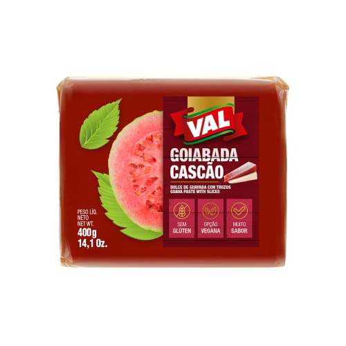 VAL Goiabada Cascao - Guaven-Dessert aus Brasil 400g VAL Goiabada Cascao - Guaven-Dessert aus Brasil 400g von VAL