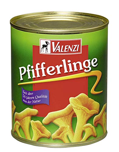Valenzi - Pfifferlinge Stücke und geschnitten - 800g/455g Valenzi - Pfifferlinge Stücke und geschnitten - 800g/455g von VALENZI