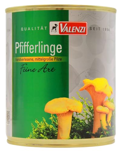 Valenzi Pfifferlinge mittelgroß, 6er Pack (6 x 455g) von VALENZI