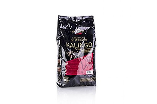 Kalingo, dunkle Couverture, Callets, 65% Kakao, reine Grenada Bohnen, 3 kg Kalingo, dunkle Couverture, Callets, 65% Kakao, reine Grenada Bohnen, 3 kg von VALRHONA
