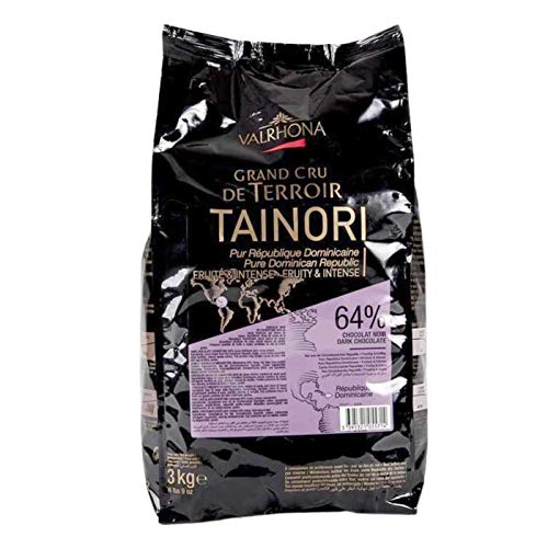 Tainori "Grand Cru", Couverture, Callets, 64% Kakao, Dominikanische Republik, 3 kg von VALRHONA