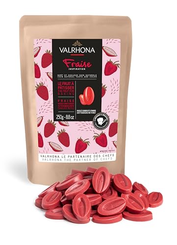 Inspiration Fraise - Fèves 250g von VALRHONA