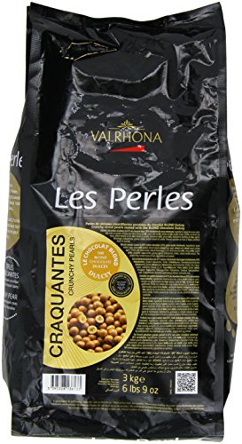 Knusprige Perlen, Getreidefüllung mit Dulcey Schokoüberzug, blond, 3 kg Knusprige Perlen, Getreidefüllung mit Dulcey Schokoüberzug, blond, 3 kg von VALRHONA
