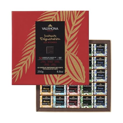 VALRHONA Les intenses 50 Quadrate Chocolate Dark von VALRHONA
