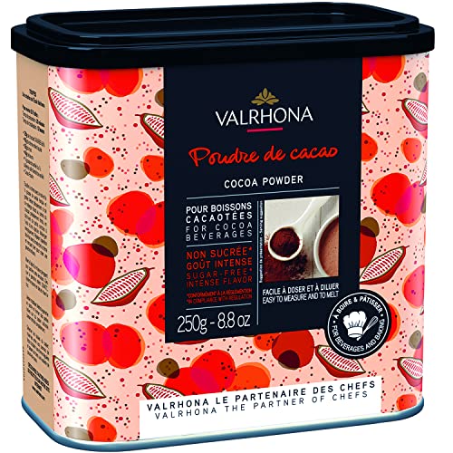 Valrhona reines Kakaopulver 250g | im neuen Design | zum Backen geeignet von VALRHONA