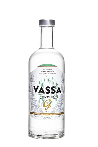 VASSA Zero G, alkoholfreie Alternative zu Gin, gleicher Geschmack und Aroma, ideal für Cocktails und Longdrinks, alkoholfreies Getränk, 100% natürliche Zutaten, 700 ml VASSA Zero G, alkoholfreie Alternative zu Gin, gleicher Geschmack und Aroma, ideal für Cocktails und Longdrinks, alkoholfreies Getränk, 100% natürliche Zutaten, 700 ml von VASSA ZERO SPIRIT