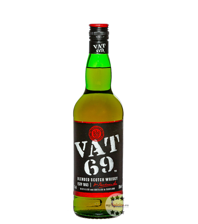 VAT 69 Blended Scotch Whisky (40 % Vol., 0,7 Liter) von VAT 69