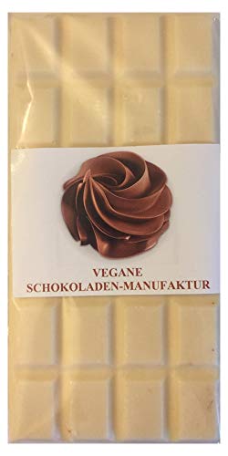 Laktosefreie Weiße-Schokolade-Alternative mit Erdnuss und Salz (VEGANE SCHOKOLADEN-MANUFAKTUR) 100g von VEGANE SCHOKOLADEN-MANUFAKTUR
