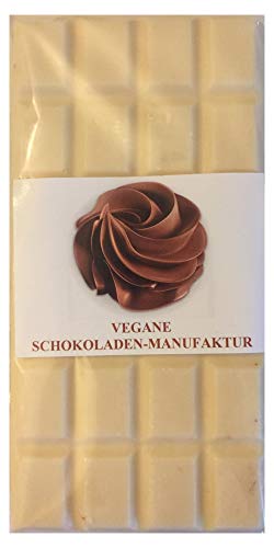 Laktosefreie Weiße-Schokolade-Alternative mit Salz (VEGANE SCHOKOLADEN-MANUFAKTUR) 100g von VEGANE SCHOKOLADEN-MANUFAKTUR