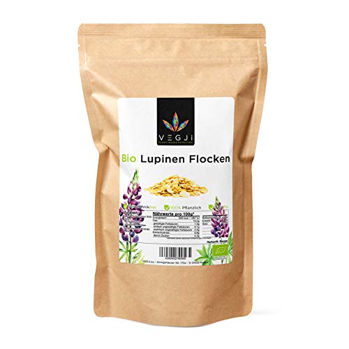 Bio Lupinen Flocken - 1000g, aus Bio-Anabau in Europa, 41% Eiweiß. Bio Lupinen Flocken - 1000g, aus Bio-Anabau in Europa, 41% Eiweiß. von VEGJi - plant based nutrition