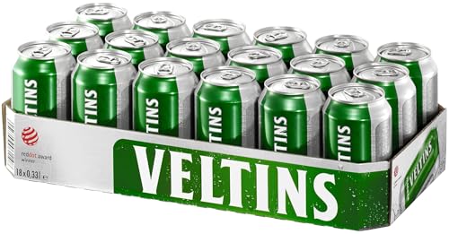 VELTINS Pilsener, EINWEG (18 x 0.33 l Dose) von Veltins