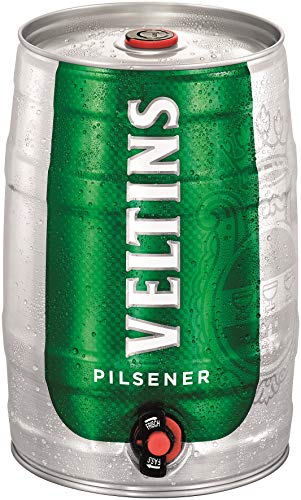 VELTINS Pilsener, Pfandfrei (1 x 5 l Partyfass) von Veltins