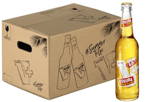 V+ Curuba Biermischgetränk, MEHRWEG (20 x 0.33 l Flasche) von VELTINS FASS Brause