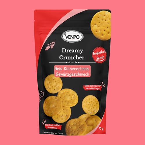 VENPO - Dreamy Cruncher - Indian Snack - Gewürze - Snack mit Families- 6Pack VENPO - Dreamy Cruncher - Indian Snack - Gewürze - Snack mit Families- 6Pack von VENPO