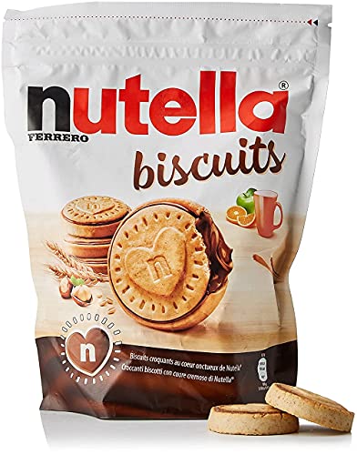 Nutella Sandwich Biscuits 304 g wiederverschließbarer Beutel (1 Packung) von VERBASA CONFEC