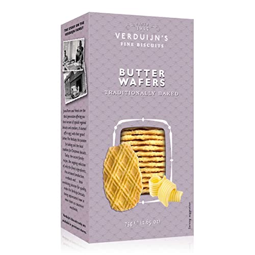 VERDUIJN'S - Butterwaffeln aus der Niederlande - Holländische Waffeln 75 g, Menge:1 Stück von VERDUIJN'S