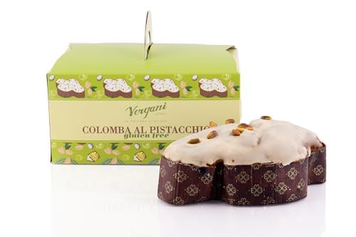 Vergani Colomba Glutenfrei mit weißer Schokolade und Pistazien 550gr von VERGANI IL PANETTONE DI MILANO dal 1944
