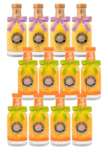 8 x 0,2 L VERPOORTEN PFIRSICH-MARACUJA Eierlikör 17%vol und 4 x 0,2 L VERPOORTEN AMARETTO APRICOT 17%vol von VERPOORTEN ORIGINAL