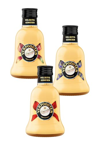 3 x 0,2 L Glockenflasche VERPOORTEN ORIGINAL Eierlikör 20%vol von VERPOORTEN ORIGINAL