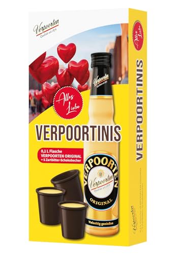 VERPOORTINIS 0,1-l-Flasche mit 5 Schokobechern von VERPOORTEN ORIGINAL