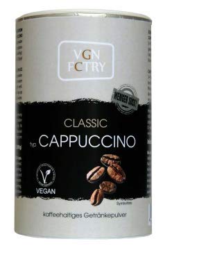 VGN FCTRY Klassischer, weniger süßer Cappuccino-Mix, veganfreundlich. von VGN FCTRY