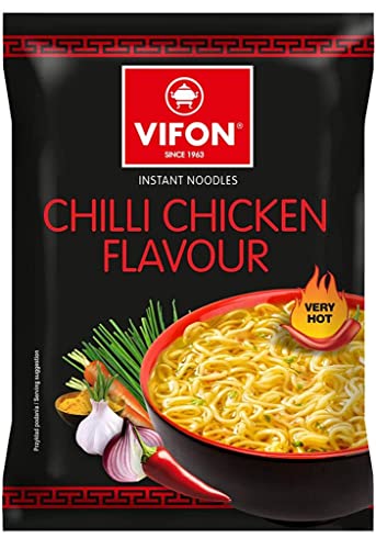 22x Vifon Kurczak Pikantny - Huhn Pikant Instant-Nudelsuppe 70g (Karton) von SPICEHUB