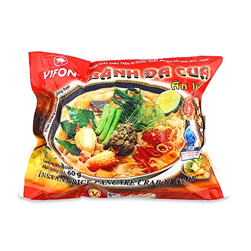Vifon Instant Reisnudeln mit Krabbengeschmack Banh Da Cua 60g Vifon Instant Reisnudeln mit Krabbengeschmack Banh Da Cua 60g von VIFON