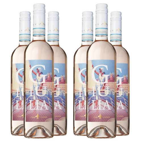 Villa Geissini | 6x Roséwein Giulia - Hommage à St. Tropez | Rosé Wein von Roberto Geissini von VILLA GEISSINI