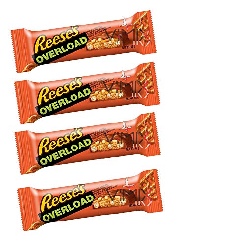 Reese'S Overload Schokoladenriegel, 42 g, 4 Stück von VIMIX