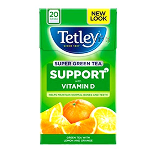 TETLEY Verschiedene Teebeutel Original (Support Lemon Orange) von VIMIX