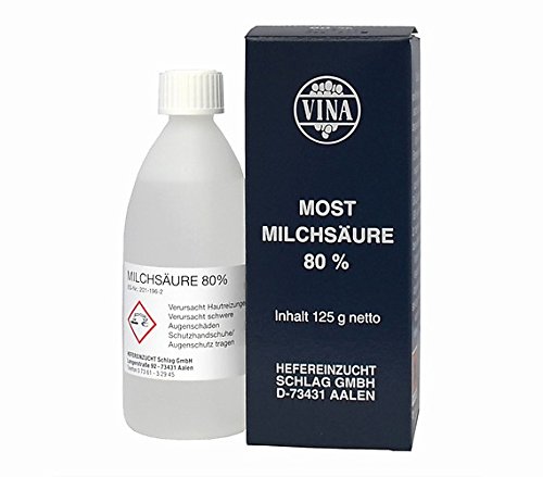 VINA Milchsäure 80 %, 125 g von Vina