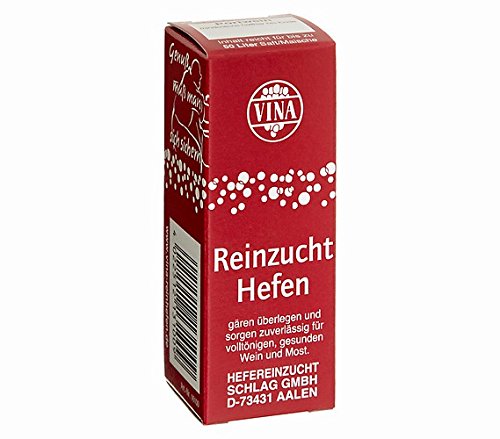 VINA Reinzuchthefe Sherry für 50 l Weinansatz VINA Reinzuchthefe Sherry für 50 l Weinansatz von VINA