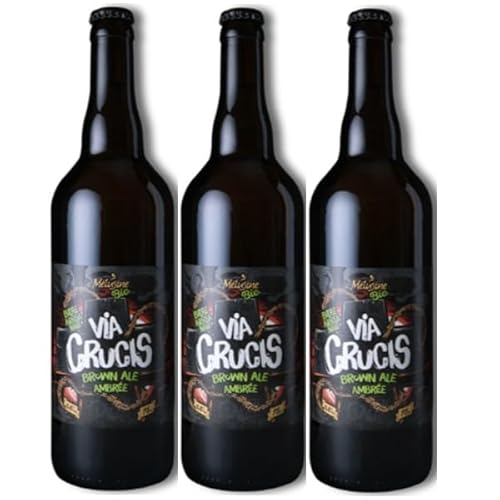 Bernsteinbier Mélusine Brown Ale Vendée BIO „Via Crucis“ 5,6% – 3 x 75 cl. Bernsteinbier Mélusine Brown Ale Vendée BIO „Via Crucis“ 5,6% – 3 x 75 cl. von VINACCUS
