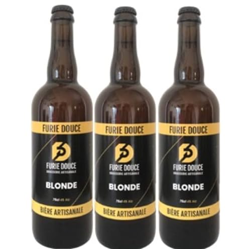 Superior Bio-Blondbier 4% Craft Brewery "Sweet Fury" 3 x 75 cl. von VINACCUS