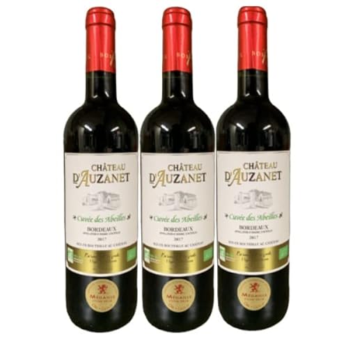 Bordeaux rot BIO - Schloss d'Auzanet 2017 - AOC - "Cuvée des Abeilles" 3 x 75cl. von VINACCUS