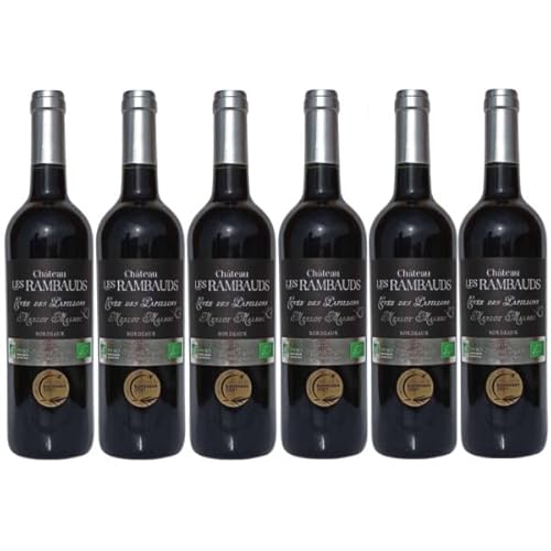 Bordeaux rot BIO - Schloss les Rambauds - AOC - "Jahrgang di Schmetterlinge" - 6 x 75cl. von VINACCUS