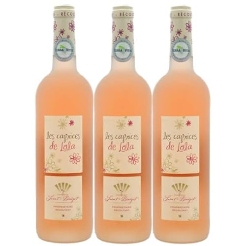 Costières de Nîmes rosé, " les Caprices de Lola" Château St Benezet, 3 x 75cl. von VINACCUS